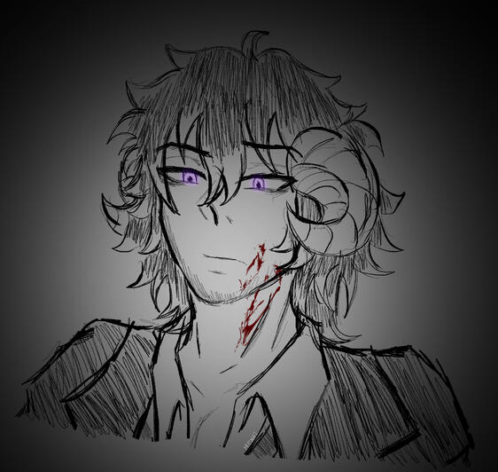 Azaazel - Sketch Icon olho com glow